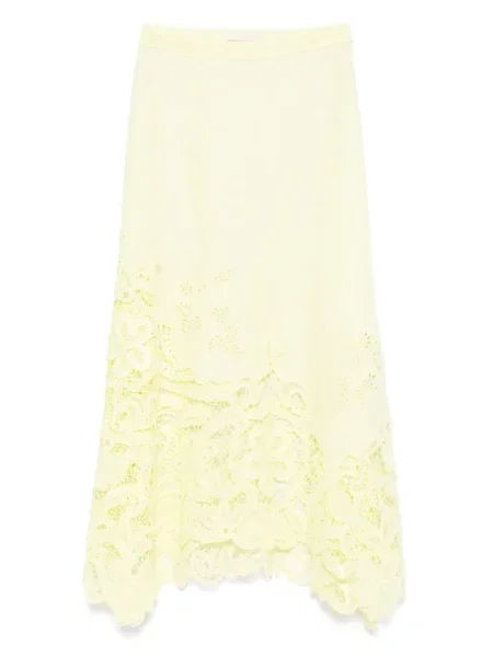 Maxi fusta maxi Ulla Johnson galben