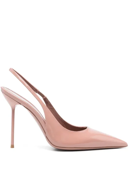 Pantofi cu toc Paris Texas slingback roz