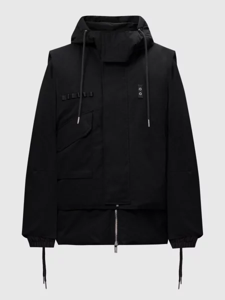 Пуховик Arctic Double зі знімним жилетом Helmut Lang чорний