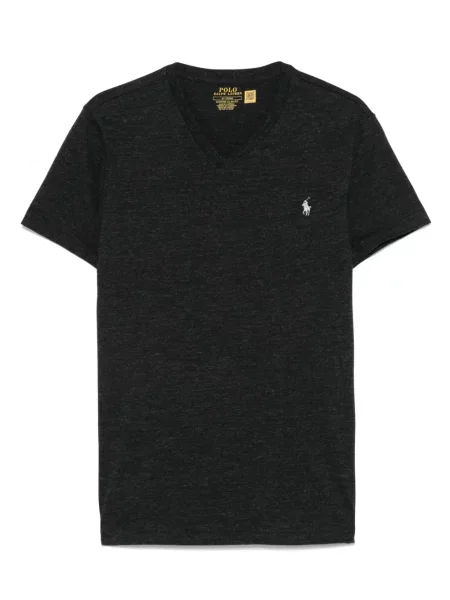 Bokserki Polo Ralph Lauren z dżerseju z okrągłym dekoltem z nadrukiem białe