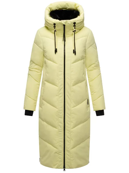 MARIKOO Zimný kabát Nadaree XVI žltá čierna
