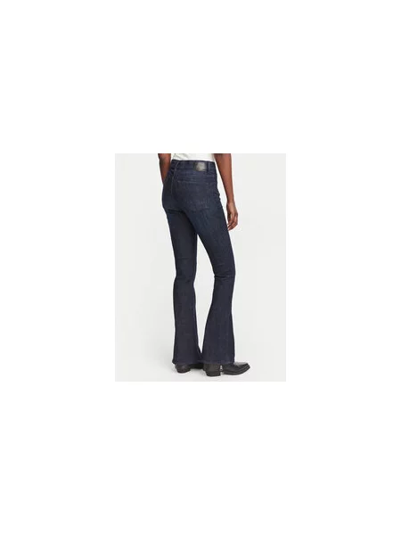 G-Star Raw Jeans hlače Flared Fit modra