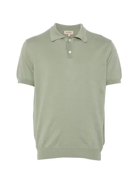 Tricou polo Woolrich scurt verde