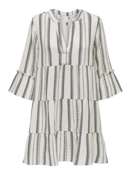 ONLY Rochie albastru marin alb