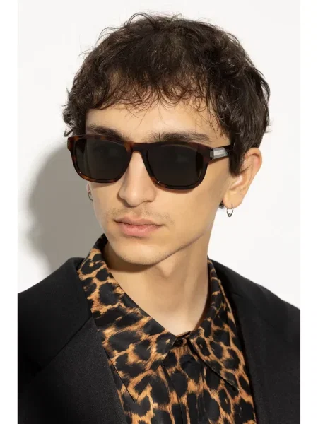 Ochelari de soare Saint Laurent Eyewear maro