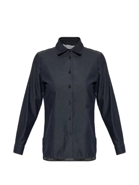 Cămașă de blugi Max Mara albastru