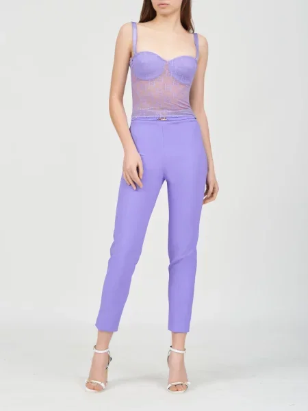 Топ Elisabetta Franchi фиолетовый