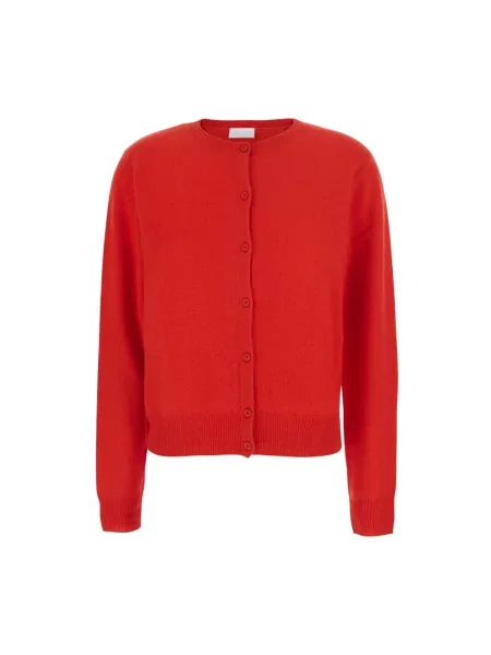 Sweter Solocascmir czerwony