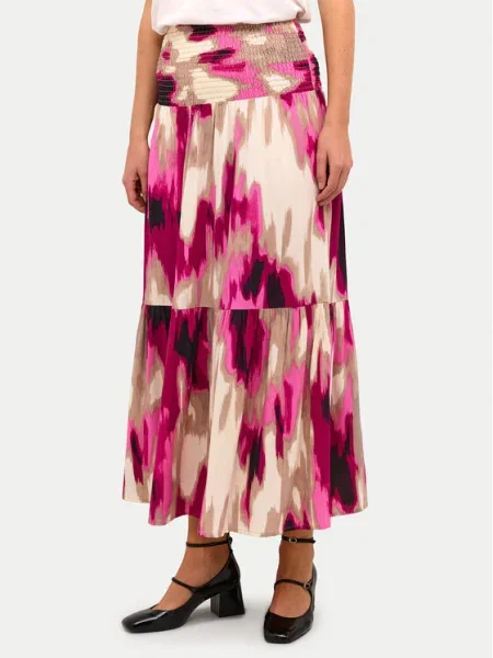 Kaffe Fustă maxi roz