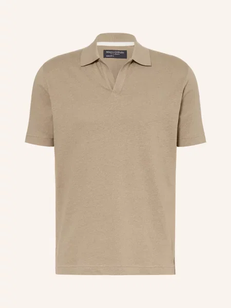 Marc O'polo Jerseyové Polo Tričko Regular Fit béžová