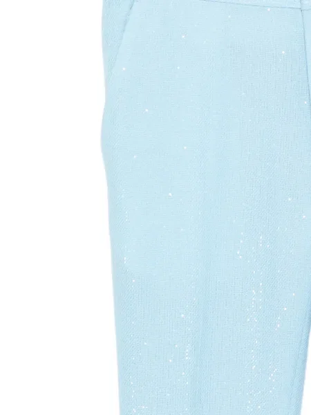 Bouclé kalhoty Tom Ford modré