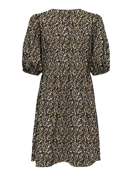 ONLY Rochie ZORA nisipiu / maro alb