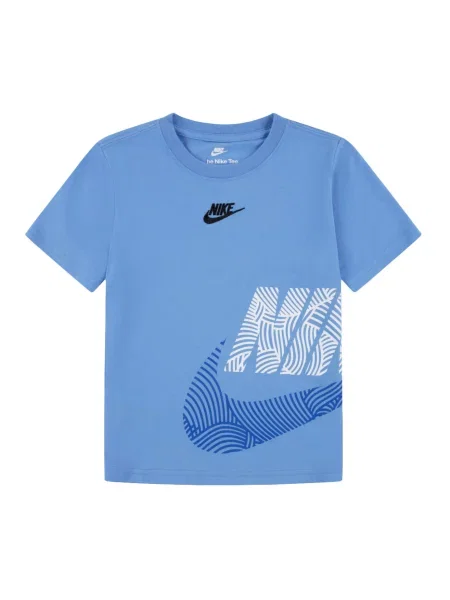 Nike Sportswear Tricou albastru / albastru închis / negru alb