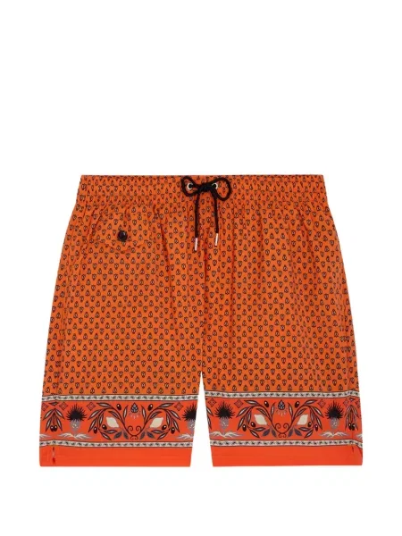 Долнища на бански Fursac с принт оранжево