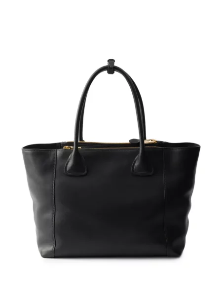 Geantă shopper Prada din piele negru
