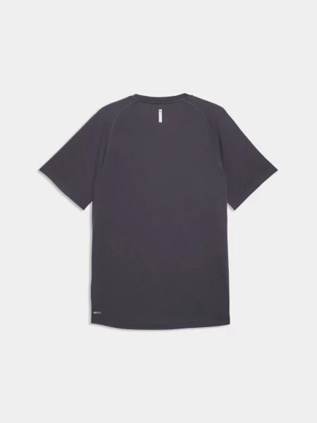 Футболка спортивна PUMA M Pwrtrain Triblend Tee комбінований верх сірий