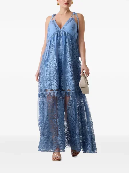 Rochie maxi Guess albastru