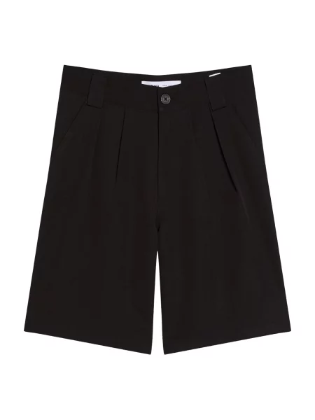 Bershka Pantaloni cutați negru