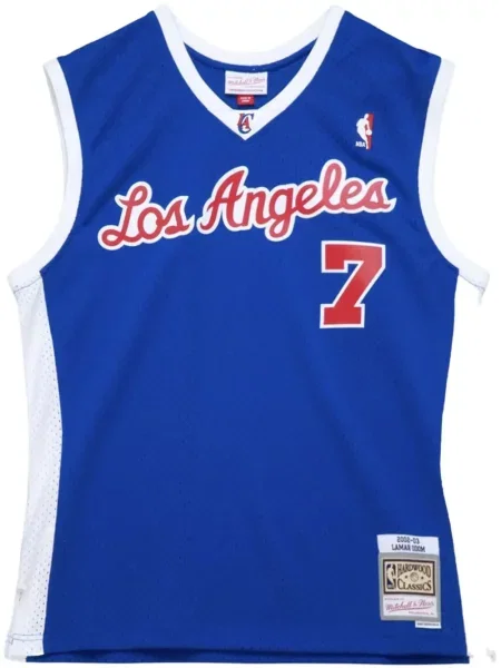 Cămașă Mitchell & Ness din jerseu albastru