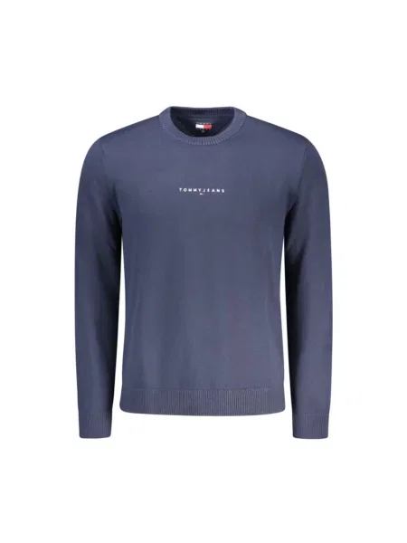 Sweter Tommy Jeans niebieski