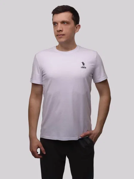 Футболка STREAM віскоза/поліестер білий