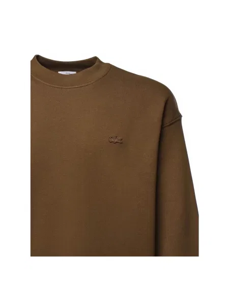 Bluza Lacoste Crewnecks UNISEX Mascara Brown XL brązowa