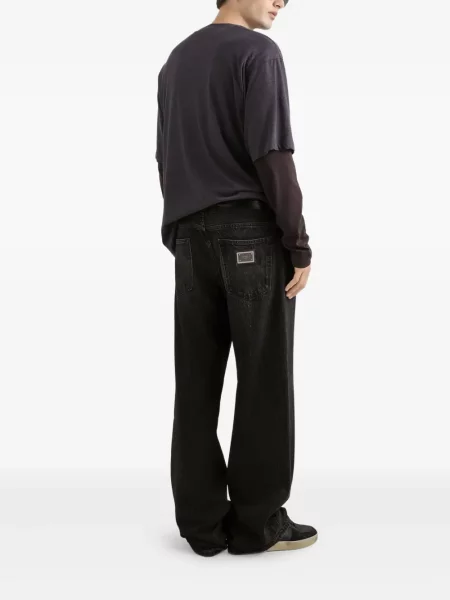 Tricou Dolce & Gabbana lung maro