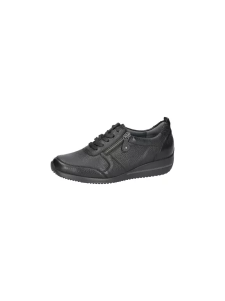 Sneakersy Waldläufer skórzane czarne