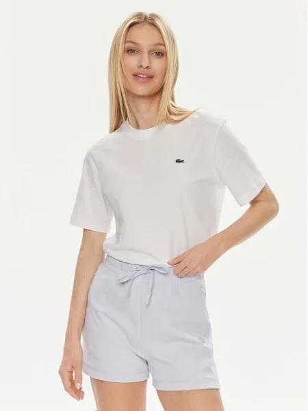 Футболка Lacoste white біла