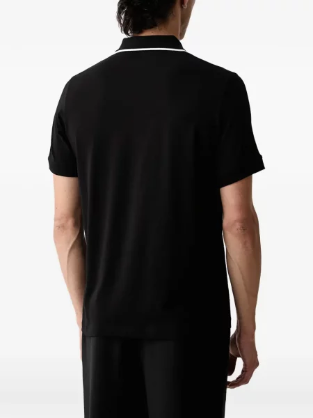Polo Karl Lagerfeld με κέντημα μαύρο