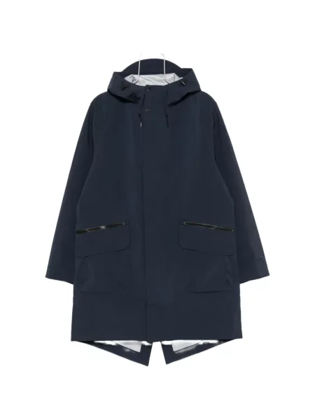 Geacă parka Ps Paul Smith cu glugă albastru