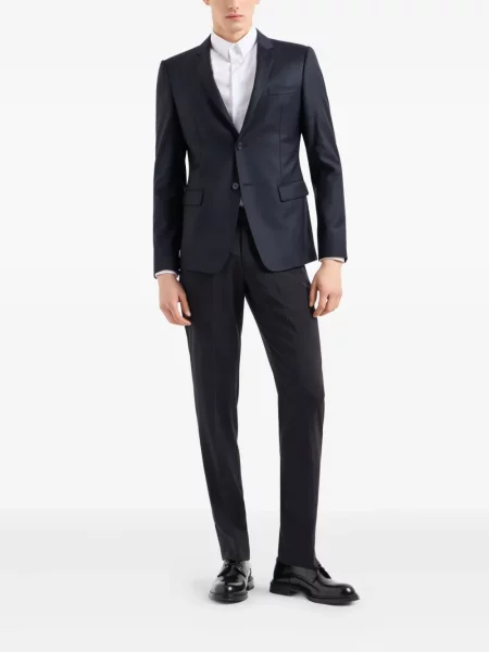 Cămașă Emporio Armani lungă alb