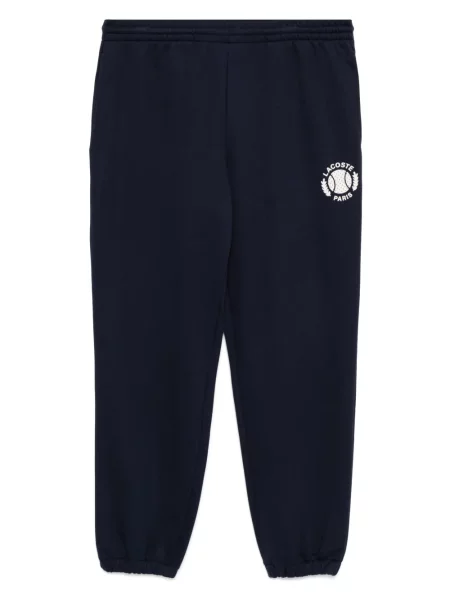 Pantaloni Lacoste cu imagine tenis albastru