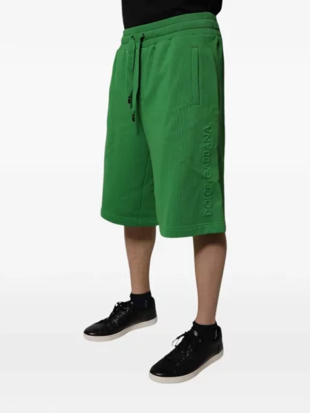 Pantaloni scurți Dolce & Gabbana cu cordon verde