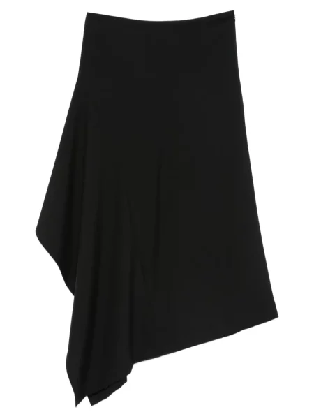 Fustă midi Lutz Huelle negru