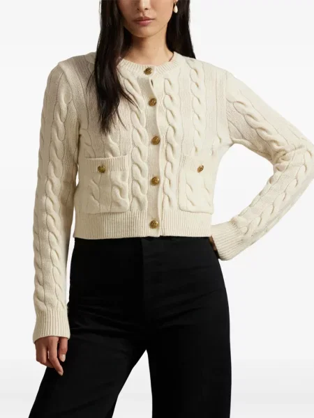 Căciulă Polo Ralph Lauren cu broderie tricotate de costum albastru