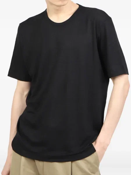 Tricou Lardini scurt maro