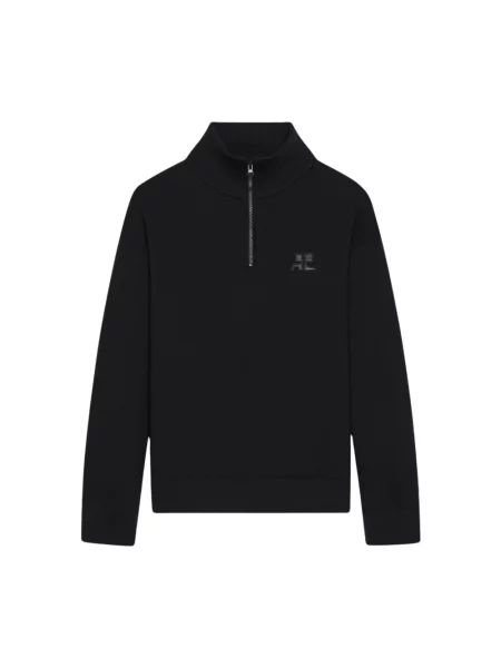 Bluza Courreges wełniana czarna