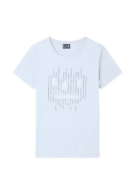 Tricou Ea7 Emporio Armani cu paiete albastru
