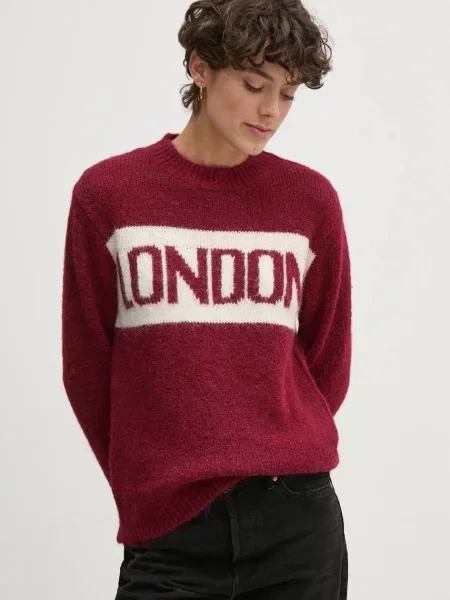 Pepe Jeans Pulover s dodatkom vune HILDA