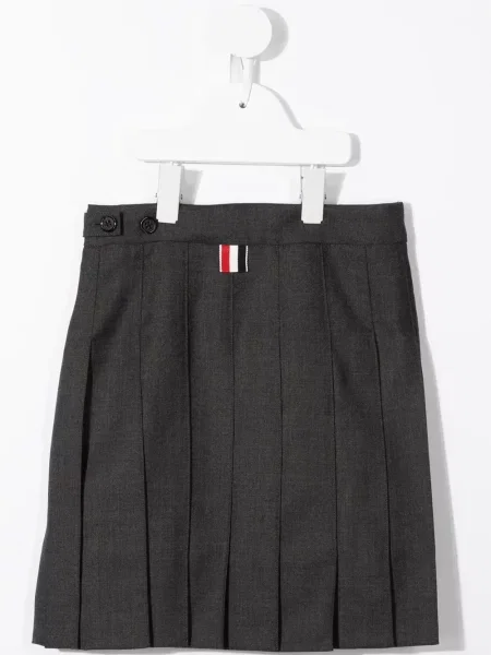 Spódnica mini dziecięca Thom Browne szara