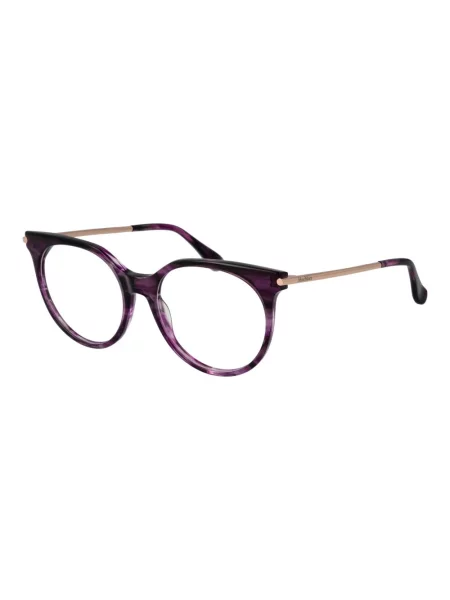 Okulary przeciwsłoneczne Max Mara fioletowe