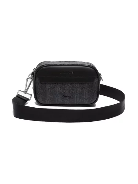 Nerka Lacoste płócienna czarna