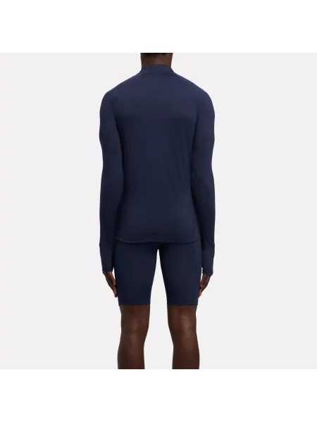 Reebok bluza ID Train Muscle z zamkiem do połowy długości male Vector Navy Size: XS granatowa