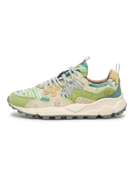 Sneakersy Flower Mountain skórzane w kwiatki