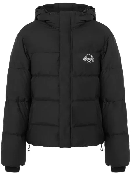 Geacă Moschino cu broderie negru