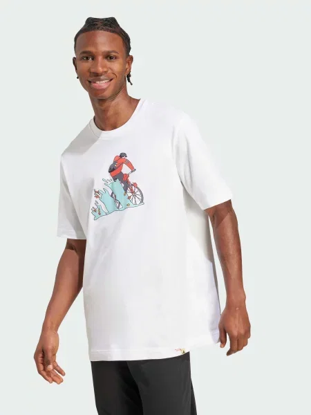 Футболка Adidas белая