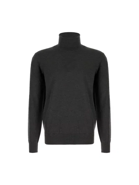 Lniany golf golf Zegna szary