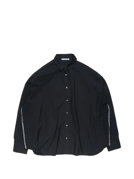 Cămașă Acne Studios lungă negru