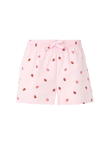 Hunkemöller Pantaloni de pijama roz roșu